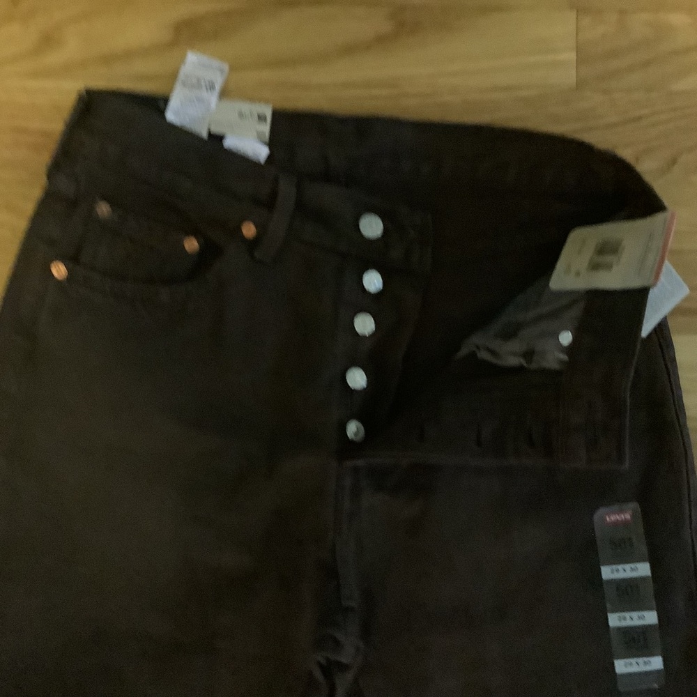 Levi's 501 Original Straight Leg Jeans - Picture 8 of 14